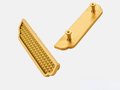 Geometric gold brass cabinet pull/Textured brass drawer pull/Modern style door handle/ furniture hardware/kitchen handles/home improvement