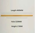 Simple gold brass bar handle/Extra long cabinet handle/home improvement hardware/modern brass kitchen hardware/Brass wardrobe handle