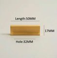 Simple gold brass bar handle/Extra long cabinet handle/home improvement hardware/modern brass kitchen hardware/Brass wardrobe handle