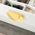 Golden sunray design cabinet pull/Gold brass drawer pull/Semi circle door handle/Brass furniture hardware/kitchen handles/home improvement