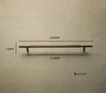 bronze knurled bar handles/bronze cabinet handles/aged brass drawer pulls/bronze cabinet door handle/hardware for kitchens/modern hardware
