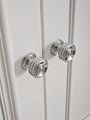Traditional silver curved cabinet bar handle/Shiny silver drawer pull/silver chrome door handle/brass furniture hardware/kitchen hardware