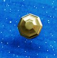 Hexagon shaped gold cabinet handle/Geometric style gold drawer pull/Gold furniture hardware/kitchen renovation/Gold Hexagonal door knob