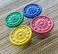 Bold round and Bright cabinet knobs in an array of colours cabinet pulls drawer pull door handles furniture hardware upcycling nursery