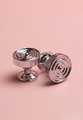 Brass Cabinet Pull/Shiny silver door handle/Solid brass drawer knob/Gold Brass furniture hardware/Chrome Drawer Pull/Classic shaped handle