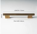 Bronze brass bar handle with wide base/knurled texture cabinet handle/home improvement hardware/oil bronze cabinet handle/bronze hardware