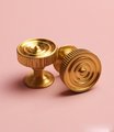 Brass Cabinet Pull/Shiny silver door handle/Solid brass drawer knob/Gold Brass furniture hardware/Chrome Drawer Pull/Classic shaped handle