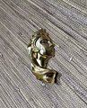 Gold brass Aphrodite cabinet handle/Gold Goddess door handle/Beautiful lady drawer handle/Unique furniture hardware/Woman door handle