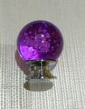 Rainbow bubbly glass ball drawer knob/Colourful glass cabinet handle/Rainbow furniture hardware/nursery door handle/Children's room decor
