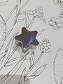 Silver star door handle/Star drawer knob/home improvement cabinet pull/night sky nursery decor/Silver star drawer handle/IKEA hack door knob
