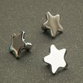 Silver star door handle/Star drawer knob/home improvement cabinet pull/night sky nursery decor/Silver star drawer handle/IKEA hack door knob