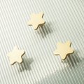 Gold star shaped door handle/brass drawer knob/home improvement cabinet pull/nursery decor/cabinet handle for furniture renovation/IKEA hack