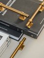 Bronze brass bar cabinet handle with retro look/Bronze drawer handle/home improvement hardware/Bronze cabinet door handle/bronze hardware