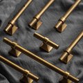 Bronze brass bar cabinet handle with retro look/Bronze drawer handle/home improvement hardware/Bronze cabinet door handle/bronze hardware