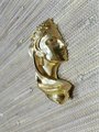 Gold brass Aphrodite cabinet handle/Gold Goddess door handle/Beautiful lady drawer handle/Unique furniture hardware/Woman door handle