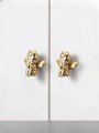 Sweet little angel door handle/Fairy Cabinet Pull/Gold or Silver Angel drawer pull/Brass angelic themed furniture hardware/Fairy handle