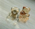 Crystal teddy shaped drawer pull/Teddy Bear shaped cabinet handle/drawer handles for nursery furniture/Kids room door knob/Bear shaped handl