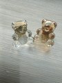 Crystal teddy shaped drawer pull/Teddy Bear shaped cabinet handle/drawer handles for nursery furniture/Kids room door knob/Bear shaped handl