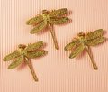Gold brass dragonfly cabinet pull/Dragonfly drawer knob/Dragonfly drawer handle/brass furniture hardware/Gold cabinet door knob/Brass handle