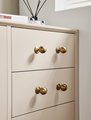 Classic style bronze drawer knob/Solid brass door knob/Round bronze drawer pull/Bronze furniture hardware/Bronze cabinet handle/MCM style