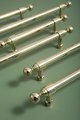 Shiny gold brass cabinet bar handle/Gold polished classic design cabinet drawer pull/Shiny gold furniture hardware/kitchen drawer handle