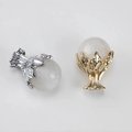 Flame design drawer pull/Dragon egg cabinet handle/Unusual hardware/Brass drawer knob/Luxury door handle/Fantasy themed hardware/Gold handle