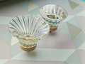 Transparent lucite and brass cabinet pull/Vintage style resin door knob/Gold brass furniture hardware/Pretty vintage style drawer handle