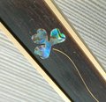 Pearl inlay drawer pull/Pearl and brass inlaid drawer pull/Intricate pearl inlay cabinet pull/Clover door handle/Luxury pearl hardware