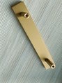 Pearl inlay drawer pull/Pearl and brass inlaid drawer pull/Intricate pearl inlay cabinet pull/Clover door handle/Luxury pearl hardware