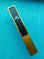 Pearl inlay drawer pull/Pearl and brass inlaid drawer pull/Intricate pearl inlay cabinet pull/Clover door handle/Luxury pearl hardware