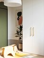 Gold brass and semi precious stone drawer handle/Jade crystal and gold brass cabinet pull/Luxury hardware/Gemstone and brass door handle