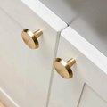 Circular brushed pattern drawer knob/Classic round brass cabinet handle/Gold brass button shaped cabinet pull/Gold brass kitchen hardware
