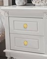 Clover shaped drawer handle/Gold brass door handle/Geometric style cabinet handle/Gold clover shaped door knob/Brass furniture hardware