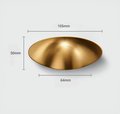 Bronze cup cabinet pull/Bronze drawer pull/Brass cup drawer pull/Bronze Brass drawer handle/furniture hardware/Bronze kitchen door handle
