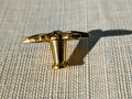 Gold star flower drawer handle/Gold brass flower cabinet handle/Brass vintage door knob/Brass furniture hardware/Unique flower drawer knob