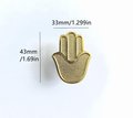 Mystic gold hand shaped door handle/Quirky brass cabinet pull/Gold Drawer Handle/Unique door Knob/ furniture hardware/Vanity cabinet handle