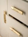 Gold brass sunray design rectangle bar handles/Gold sun ray drawer pull/kitchen cabinet handles/Brass door handles/Gold furniture hardware