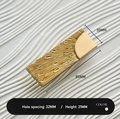 Gold brass sunray design rectangle bar handles/Gold sun ray drawer pull/kitchen cabinet handles/Brass door handles/Gold furniture hardware