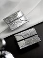 Silver sunray design rectangle bar handles/Chrome sun ray drawer pull/kitchen cabinet handles/Brass door handles/Silver furniture hardware