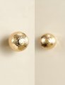Shiny hammered brass ball drawer knob/textured gold ball cabinet pull/shiny gold ball drawer handle/brass furniture hardware/round gold knob