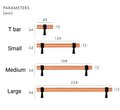 Rose Gold and Black cabinet bar handles/copper and black drawer pull/kitchen hardware/renovation project door handle/rose gold cabinet pulls