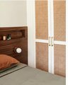 Gold retro geometric bar handle for kitchen, bedroom or bathroom makeover/mid century drawer pull/bright coloured door furniture/stone knob