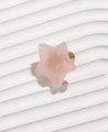 Star shaped crystal drawer handle/Decorative crystal and brass drawer pull/Gemstone door handle/Crystal hardware/Stone cabinet handle