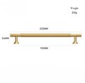 Ridged gold brass cabinet bar handle/Matte finished solid brass drawer pull/Gold brass door handle/Gold brass furniture hardware/Door knob