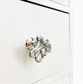 Silver octopus cabinet pull/Shiny Silver Kracken Drawer Knob/Octopus drawer handle/quirky furniture hardware/deep sea door knob/Fun handle