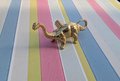 Detailed brass dinosaur drawer handle/Diplodocus cabinet pull/Dino themed door handle/Dinosaur drawer knob/Gold brass furniture hardware