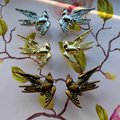 Flying Bird Cabinet Pull/Brass Bird Door Handle/Bird shaped drawer handle/Brass furniture hardware/Swooping Bird Cabinet Handle