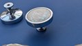 Silver Iridescent Pearl Shell Drawer Pull/Abalone Pearl Cabinet Pull/Mother of Pearl Door handle/MOP door knob/Silver furniture hardware