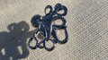 Silver octopus cabinet pull/Shiny Silver Kracken Drawer Knob/Octopus drawer handle/quirky furniture hardware/deep sea door knob/Fun handle