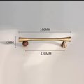 Black bar handles with gold brass ball decoration/cabinet handles/modern hardware/gold drawer pulls/cabinet pulls/furniture door handles